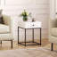 Emmi-Leah 1 - Drawer Nightstand in White (Set of 2)