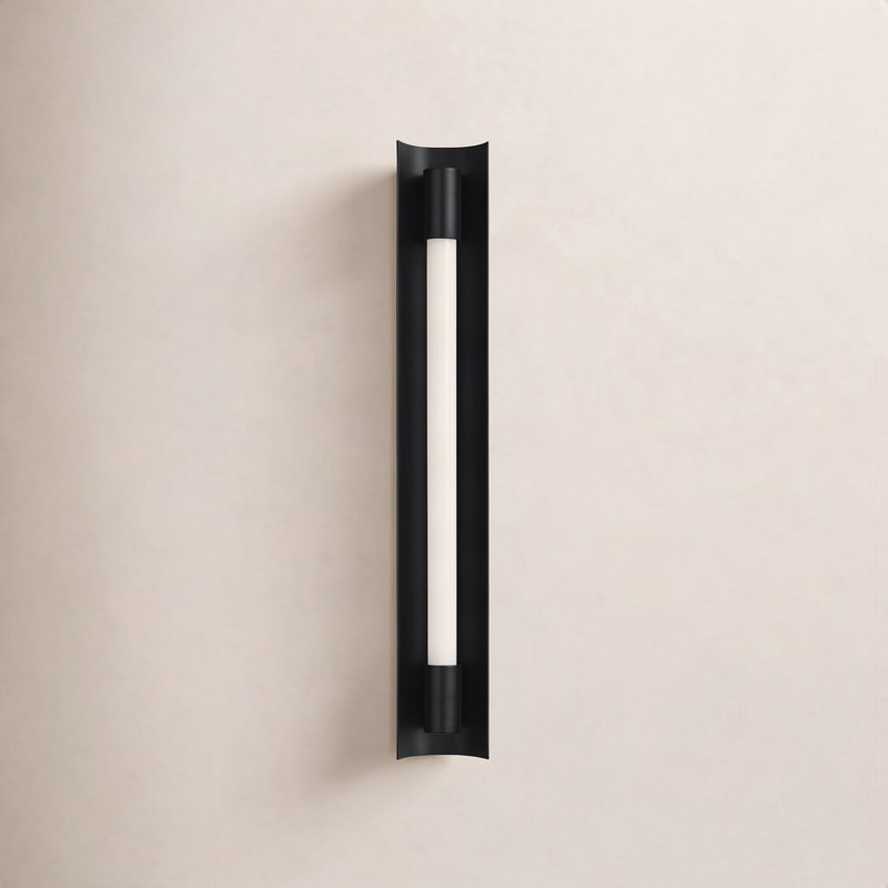 Carson 1 - Light LED Bath Bar, Midnight Black