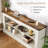     63-inch Farmhouse Console Table With Storage, Long Entryway Table Sofa Table Behind Couch-524768010-524768012