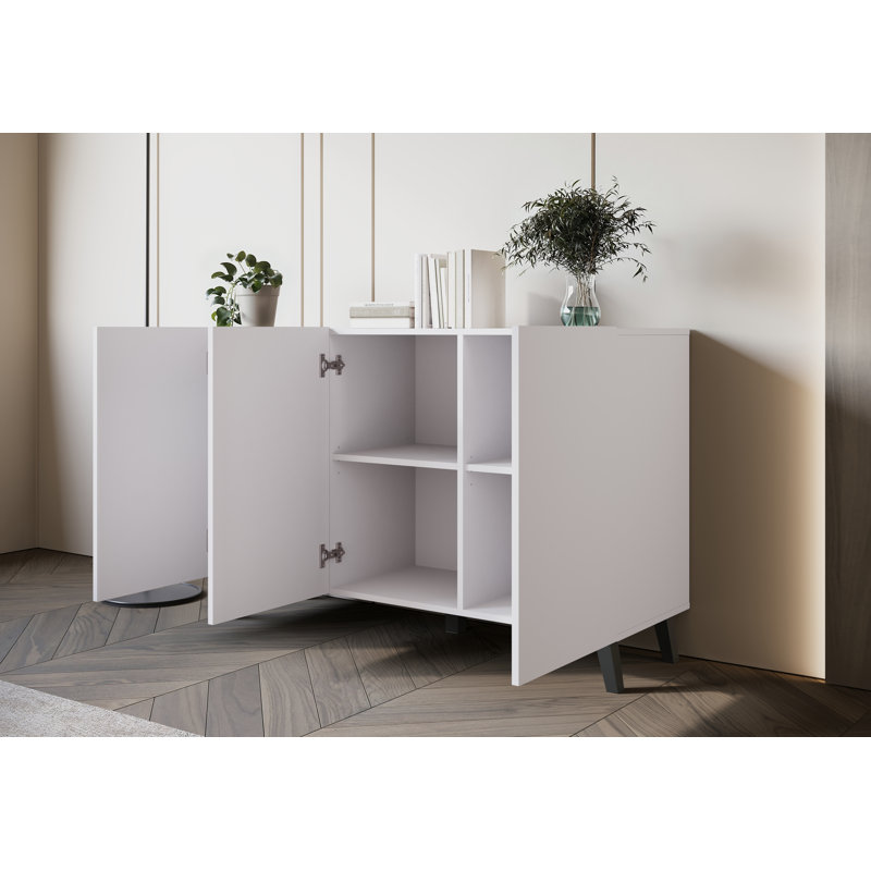 Demitric 120cm Sideboard, White