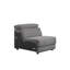 Fauteuil sans accoudoirs moderne en tissu Aarunya