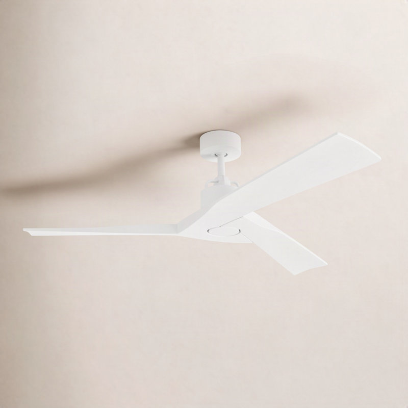 Gerda 52'' Ceiling Fan, Matte White, Matte White