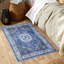Tapis floral en faux agneau doux Boho-1362176241
