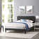 Twerton Upholstered Low Profile Platform Bed