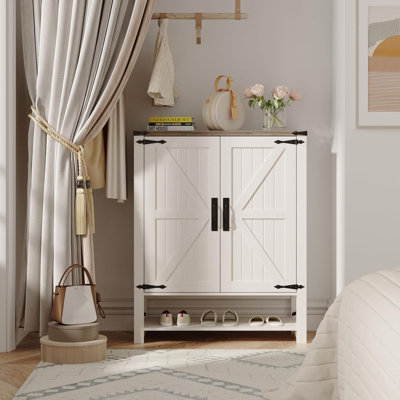 6-Tier Farmhouse Shoe Storage Cabinet