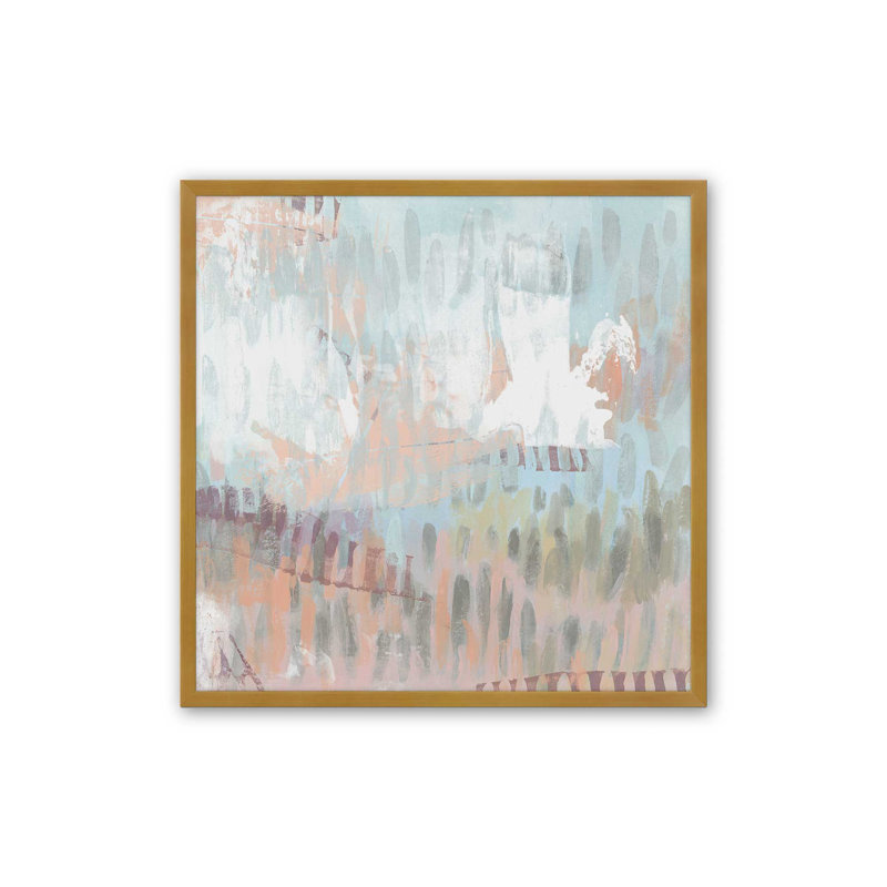 «Timed Notation II» par June Erica Vess, reproduction d'art, Impression sur cadre ouvert sans papier mat, H 12 po x l 12 po