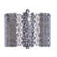 Ensemble de lampe de table en nickel brossé 27 po