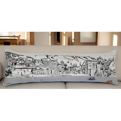 Coussin 45 po White Vail
