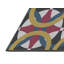 Motif géométrique brun/noir Tapis décoratif-1849607498
