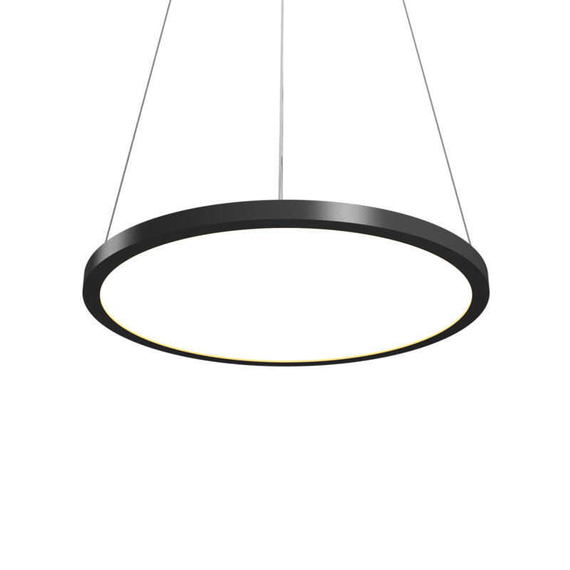 Naiá 1 - Light LED Chandelier, Teak, 0.98" H x 21.26" W x 21.26" D