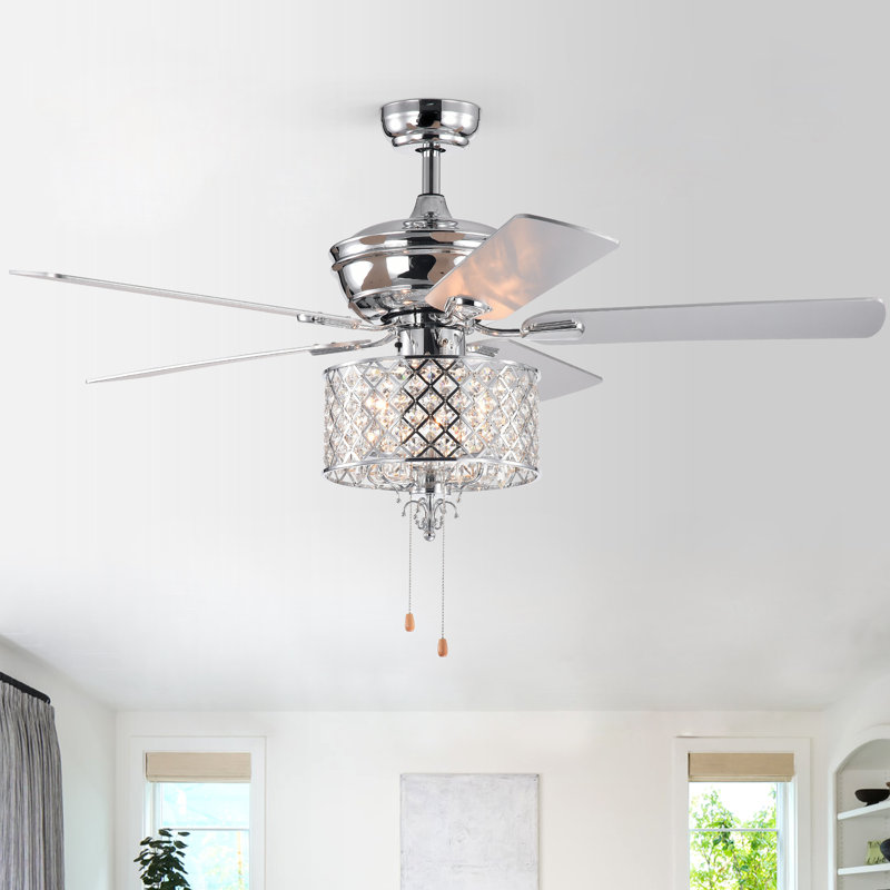Sidonie 52'' Ceiling Fan with Light Kit