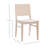 Arieli 19'' H Beech Solid Wood Side Chair-994811732