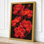 Vibrant Red Blooms Botanical - Wrapped Canvas-1976089364-1976089369