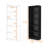 Wenge 5-Shelf Bookcase-230035855