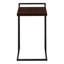Table d'appoint, petite table en forme de C, table de bout, table d'appoint pour la chambre à coucher, salon, table de bout intérieure pour l'espace de vie-532277943