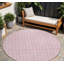 Tapis intérieur lavable rond 8 po