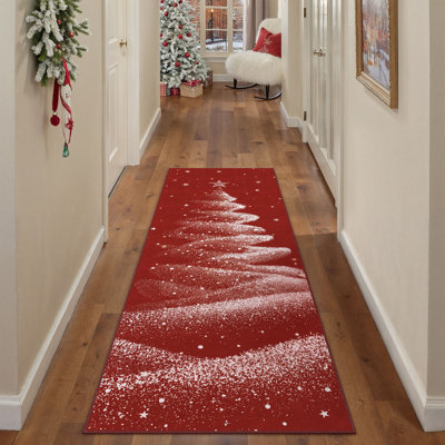 Tapis lavable avec tapis antidérapant Loly Christmas