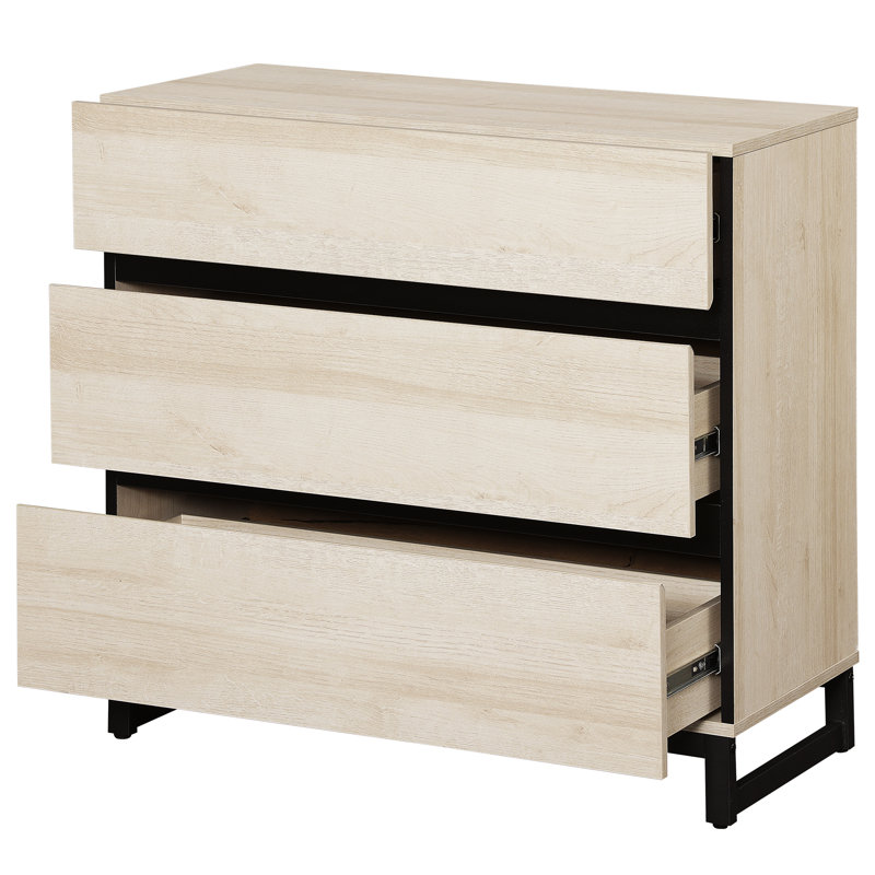 Commode d'appoint Aadam, Beige