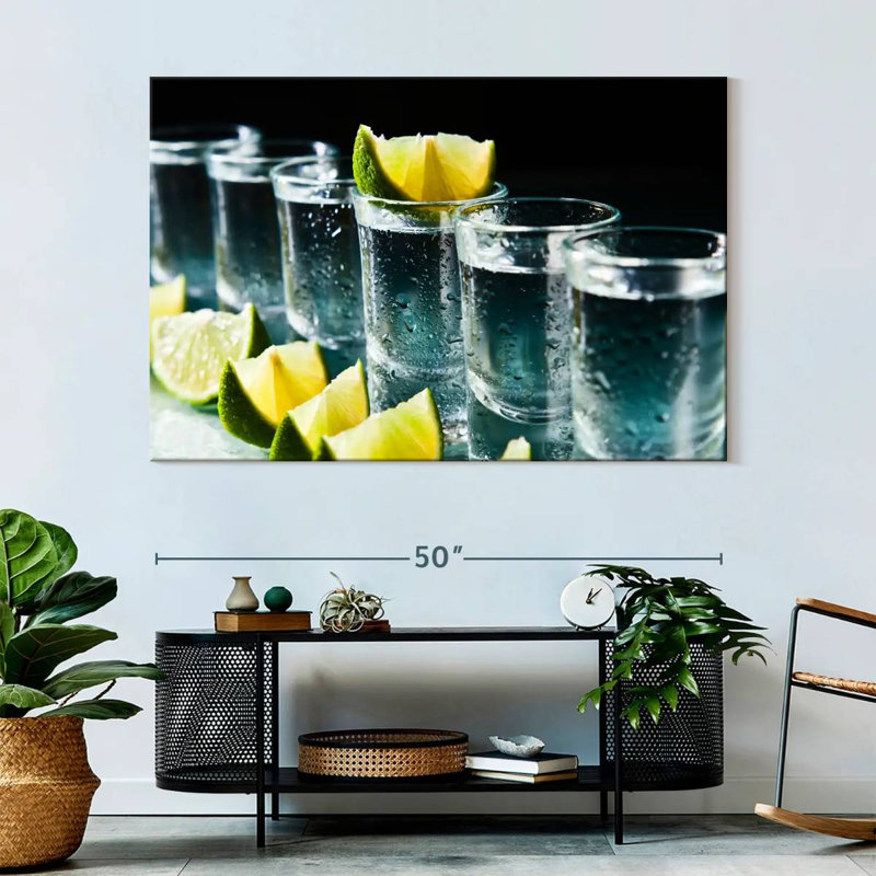 Yarlin Lime Tequila Drinks, 34" H x 51" W