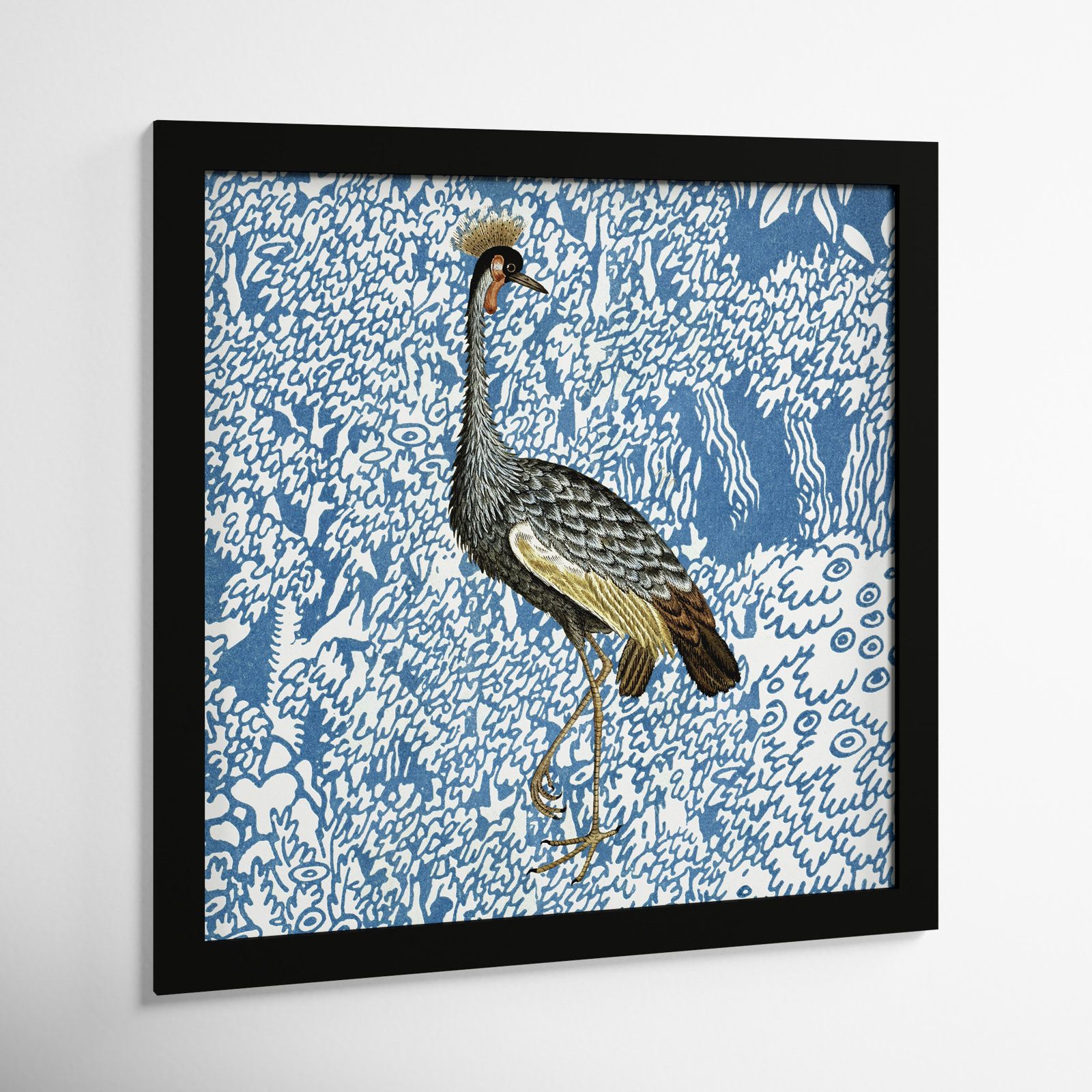 Bird Pose 2 by Oliver Gal, Black, 26" H x 26" W x 0.5" D