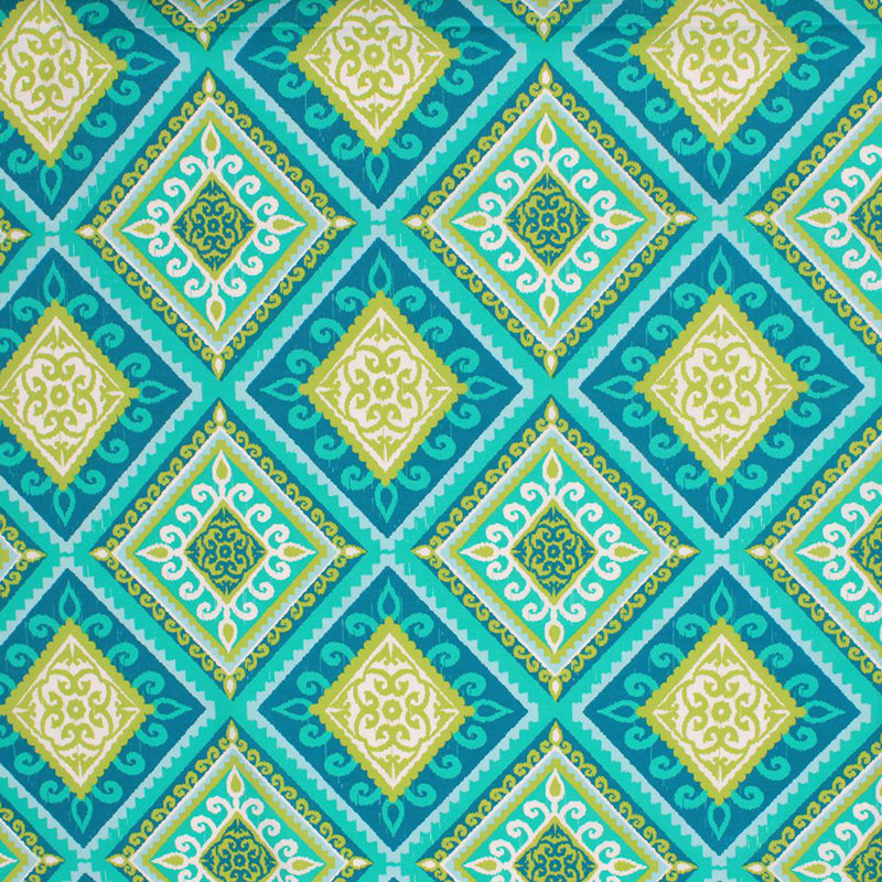 Suite Majorca Io Fabric, Peacock