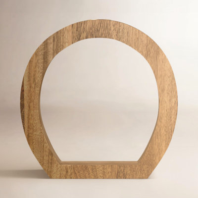 Femke Wood Candlestick Holder