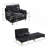 Chenille Upholstered Convertible Chair-87112324