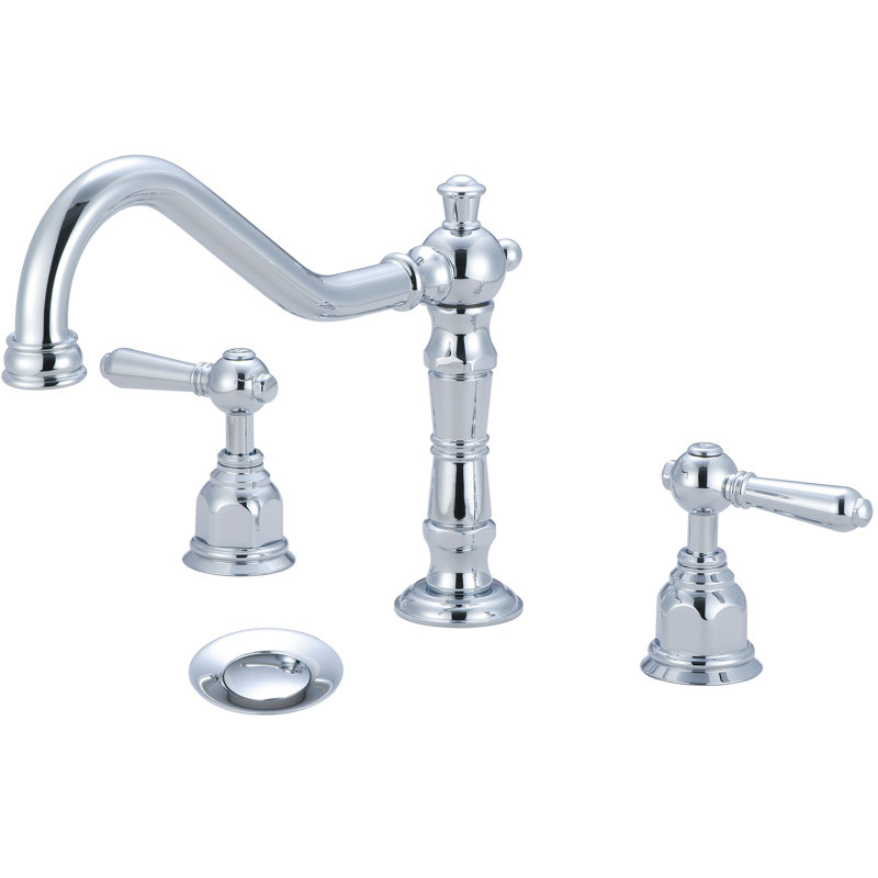 Bathroom Faucet with Drain Assembly, Polished Chrome