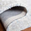 Tisya Hand Tufted Viscose/Wool Oriental Rug in White/Blue-744033421