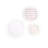 Oval Solid Wood Memory Board Wall Decor In Pink Color, 3 Different Sizes For Living Room Bedroom-691232381