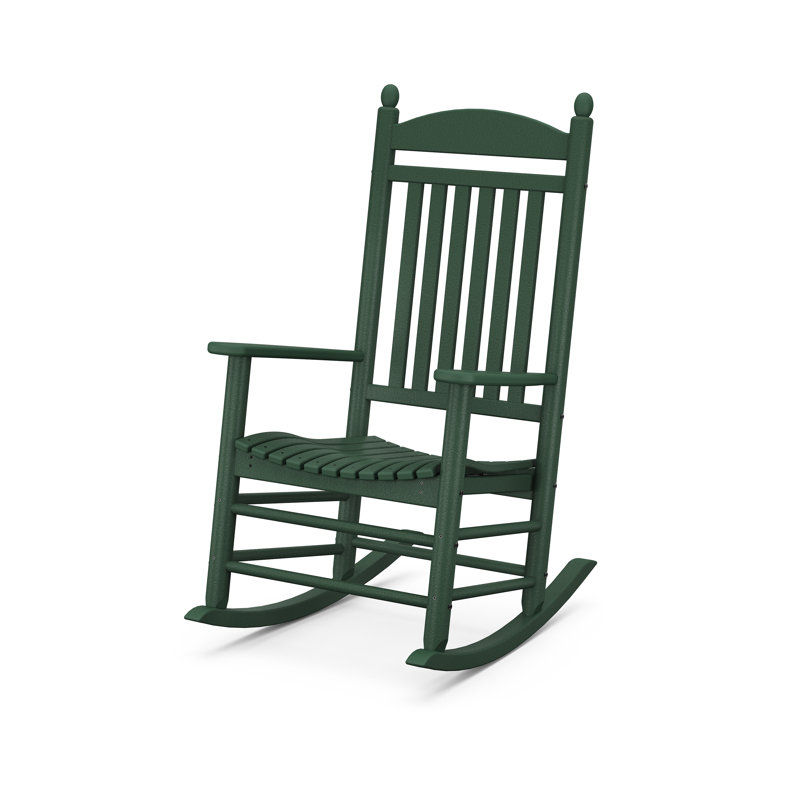 Chaise berçante POLYWOOD, Vert