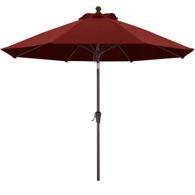 9 FT Patio Olefin® Umbrella, Burgundy