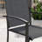 6-Person Outdoor Patio Dining Set With Stackable Armchairs-167171547