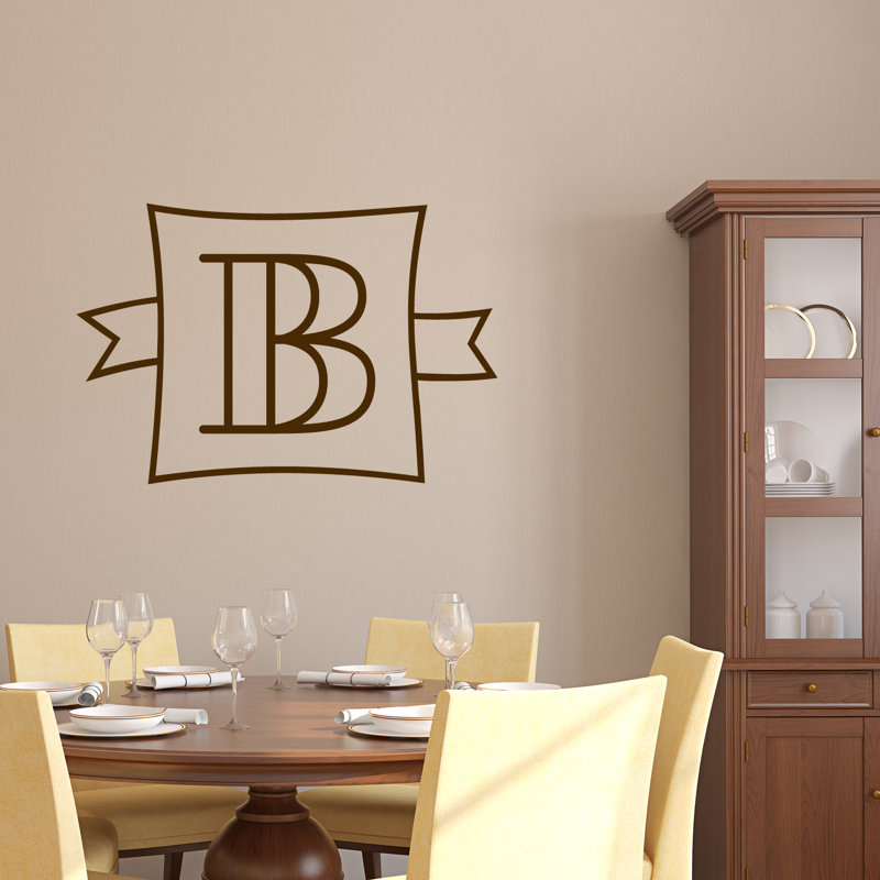 Adhésif décoratif bannière, Brun chocolat, Oui