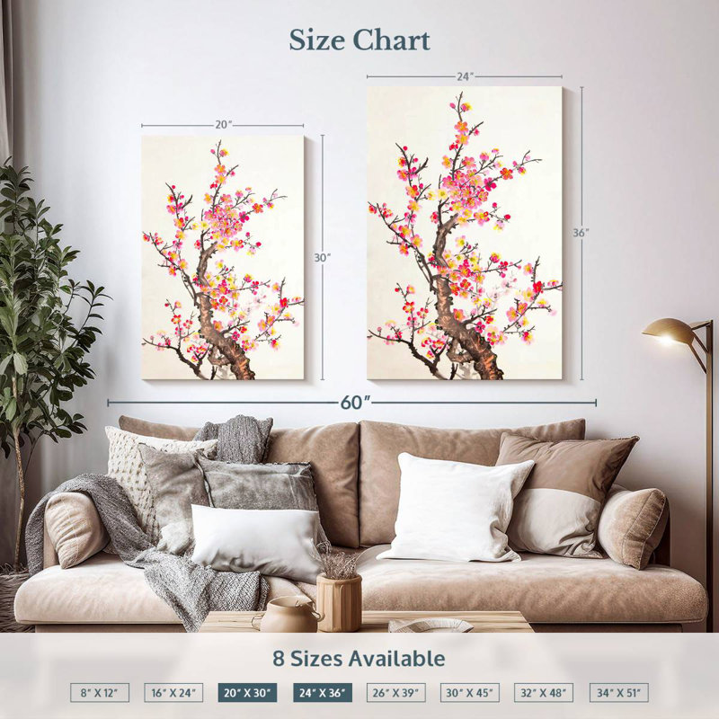Harnek Plum Tree, 36" H x 24" W