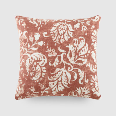Cotton Throw Square Pillow Cover & Insert