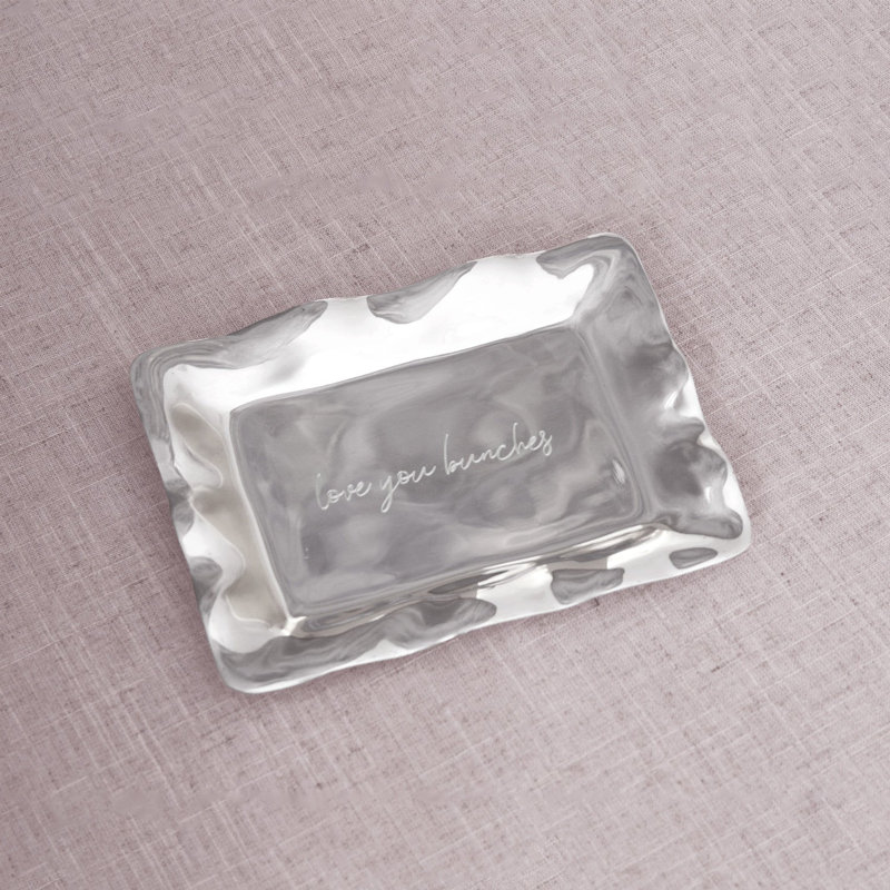 Giftables Aluminum Decorative Tray