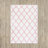 Cuanaic Trellis Shag Performance White/Pink Rug-975425130