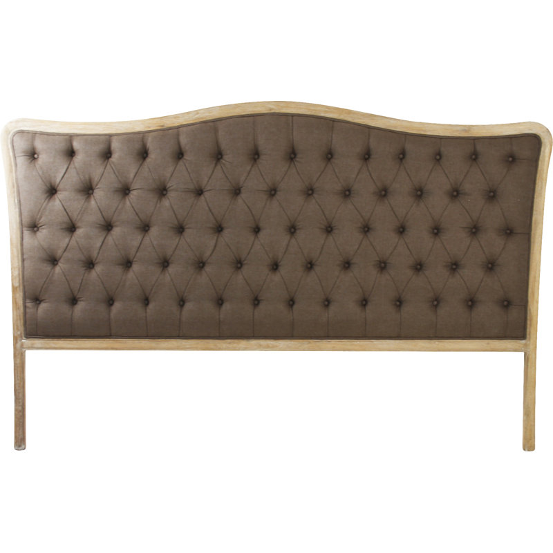 Gracia Upholstered Headboard, Brown, King