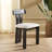 Keokuk Boucle Seat Dining Chair-1232551378