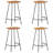 Counter Stool with Metal Frame-1428828124