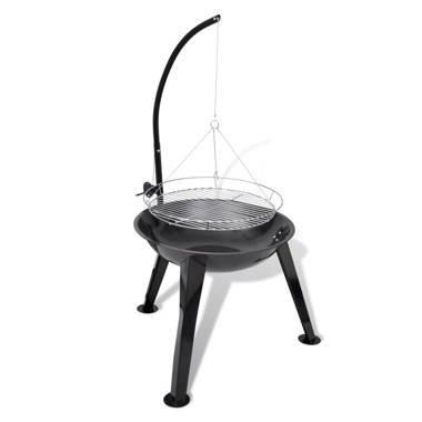 VESSILS Fleet - 22 Kamado Charcoal Grill Full Set with Accessories Matte  Black (19-in W)