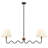 Luminaire suspendu 2 lumières Sunlit Squiggle-101991419