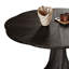 Table ronde en bois de frêne noir-132201514