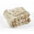 Taupe / blanc abstrait