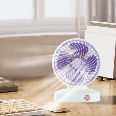 Ventilateur de bureau à 3 vitesses kbndieu