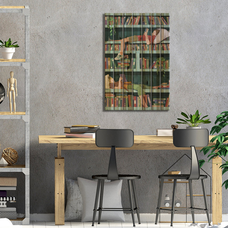 Bibliothèque Wonder, H 26 po x l 18 po x P 1,5 po