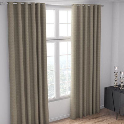 Bacon Room Darkening Curtain Pair