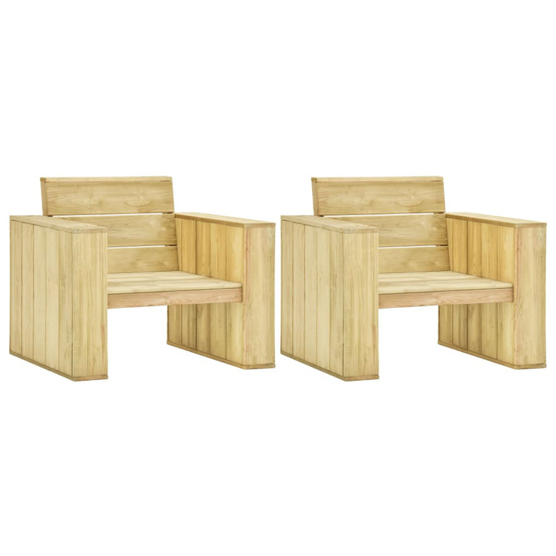 Jeffers Pine Outdoor Lounge Chair