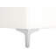 Leung 80cm Wide Faux Leather Tufted Square Cocktail Ottoman